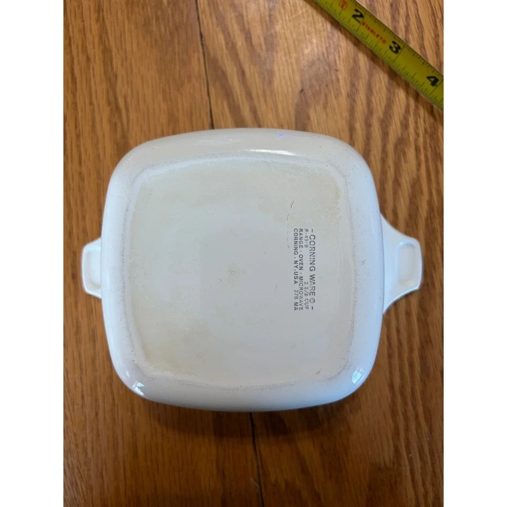 CorningWare A-1-B & P-43-B Spice‎ of Life Casserole Dishes Vintage USA Set